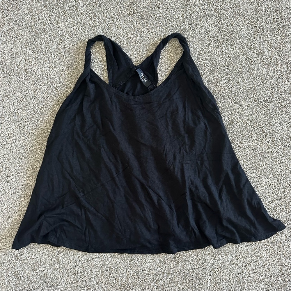 Terez Black Kids Tank Top Size XL‎